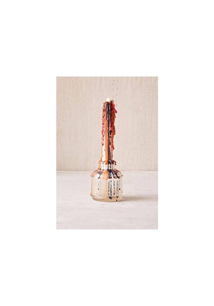 Benjamin International General Wax & Candle Multi-Color Drip Taper Candles - 2 Pack - Image 3